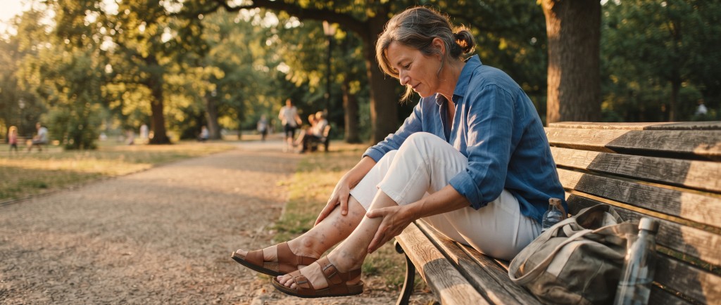 Jambes lourdes en &eacute;t&eacute;, la chaleur aggrave la circulation sanguine