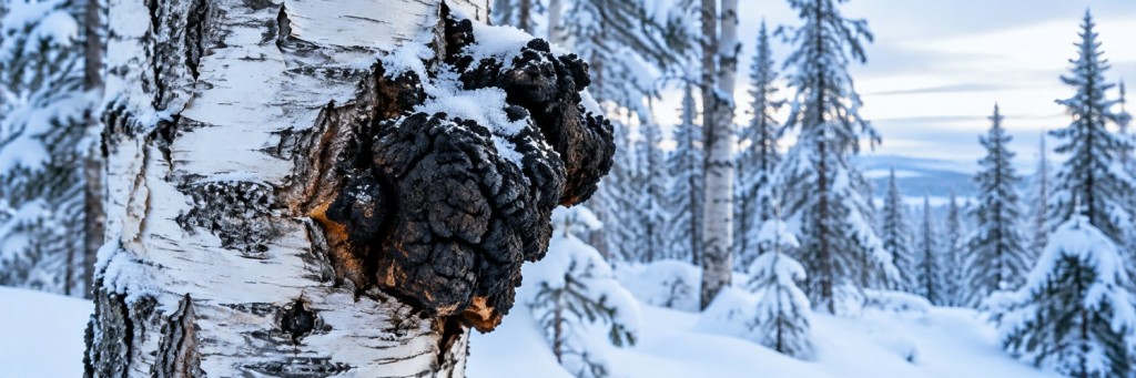 Le Chaga : le champignon du bouleau, roi des antioxydants