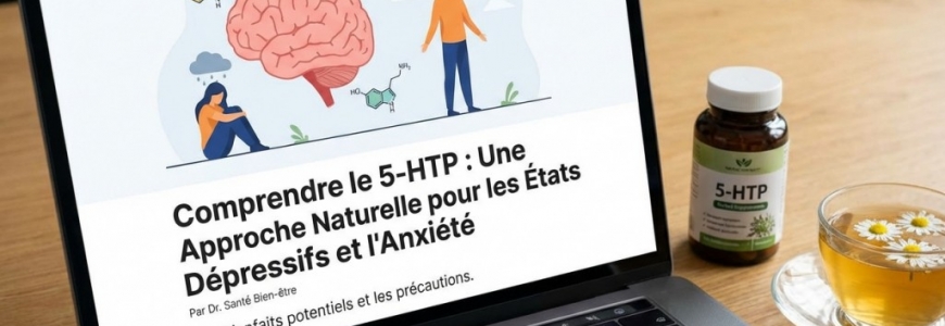 5-HTP : Pr&eacute;curseur de la s&eacute;rotonine, &eacute;quilibre &eacute;motionnel