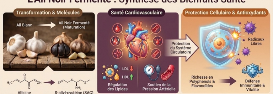 L'Ail Noir Ferment&eacute;, ce tr&eacute;sor de sant&eacute; !